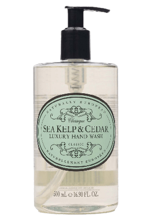 Naturally European Hand Wash Sea Kelp & Cedar Unisex 500ML