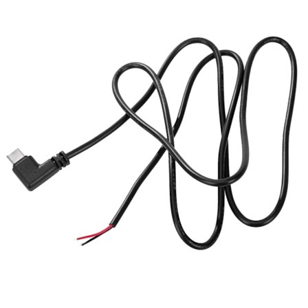 USB C uros 2-napaiseen virtajatkojohtoon, C-tyypin avoin pää, pigtail-johto 5V 3A