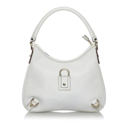 Gucci Vintage, Pre-owned Bag Wit, Dames, Maat:ONE Size