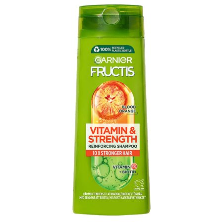 Garnier Vitamin & Strength Shampoo 400 ml, Hår, Shampoo