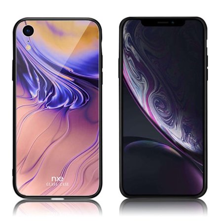 NXE iPhone Xr etui med streamer-lysmønster - Style A
