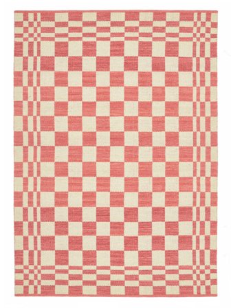 Tango Teppe - Rosa/Elfenbenshvit 200X300 I Moderne Stil