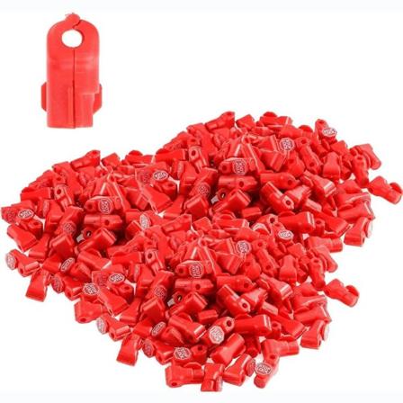 Peg Hook Stop Lock Turvalukko 50kpl 50kpl 50Pcs