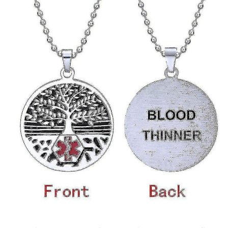 Träd Av Alert Hängsmycke Halsband