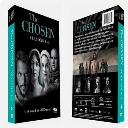 The Chosen: Komplett serie Sesongene 1-4 (DVD, 9-Disc Box Set) Engelsk versjon