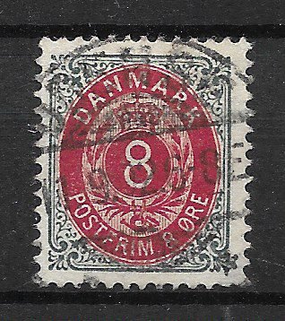 Danmark 1902 - AFA 25C - Stemplet
