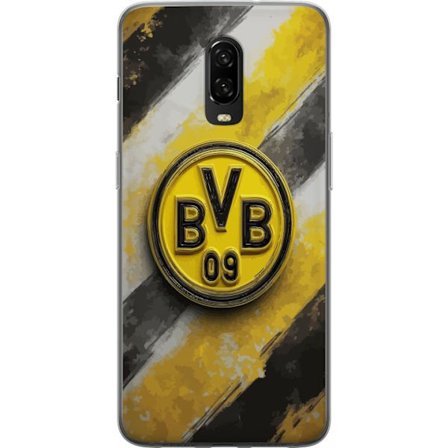 Kompatibel Mobilcover til OnePlus OnePlus 6T Farverigt abstrakt puslespillsmønster, der symboliserer fællesskab, mangfoldighed og kreativitet i mode