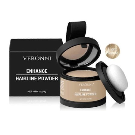 VERONNI Hårgrænse Skulpturerende Skyggepudder, Perfekt til at Skjule Høje Pander, Skulpturere Bakkenbarter, Konturering af Hårgrænse