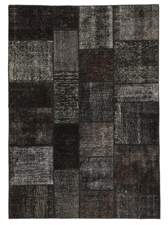 Vintage Patchwork Dywan 170X240 Wełna