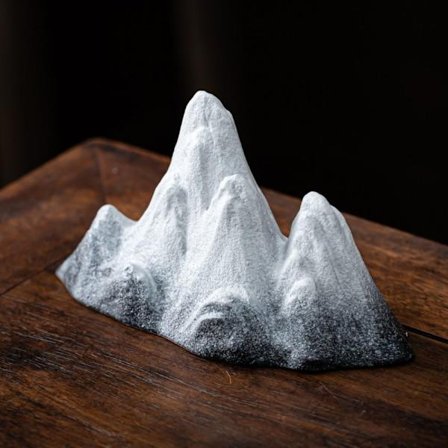 Bergträdgårdsskulptur Keramikfigur B B