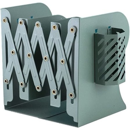 IC Säädettävä teleskooppinen kirjahylly metallista (vaaleanpunainen)