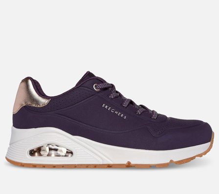 Skechers, Uno - Shimmer Away, 40, Lilla, Dame