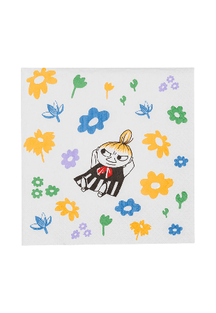 Arabia Mumin pappersservett 33cm Lilla My Servetter & servettringar Flerfärgad 33 CM