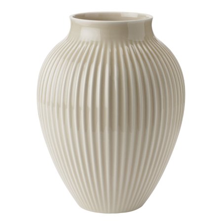 Knabstrup Ripple vas 27 cm, sand | Inredning > Vaser & Krukor > Vas | Bagaren och Kocken