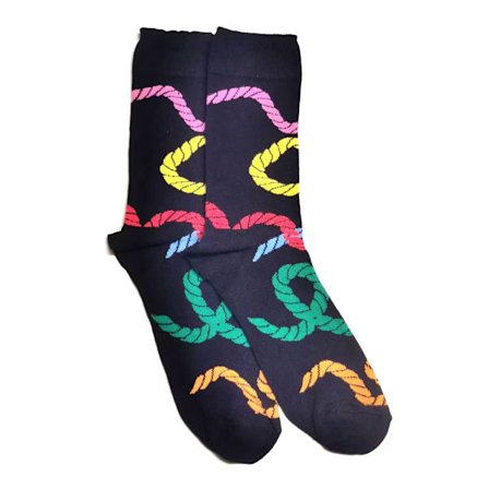 Strumpor Färgglada socks 1 par Storlek 36-40