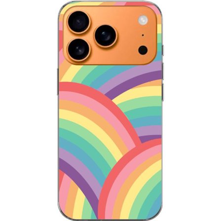 Kompatibelt Mobilskal till Apple Apple iPhone 17 Pro Regnbåge