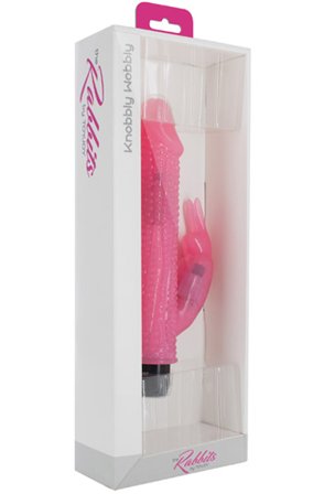 Kjøp ToyJoy Knobbly Wobbly - Rabbitvibrator | God pris