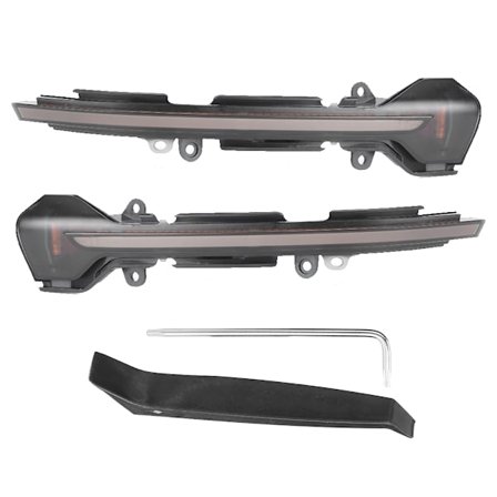 12V 1,8W dynamisk blinklysindikator udvendigt sidespejl gule LED-lys passer til Seat LEON III 5F