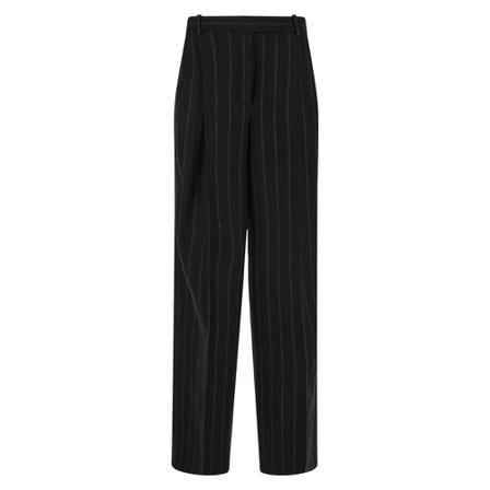 Versace, Suit Trousers Czarny, Kobieta, Rozmiar: 2XS