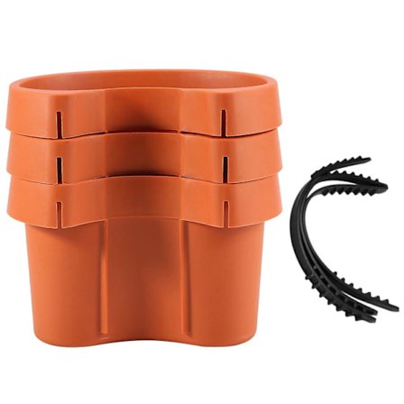 3 kpl/setti Ainutlaatuiset Ränniputken Kukkaruukut, Viemäriputken Kukkaruukut, Ammeet, Viemäriputken Puutarha Pl