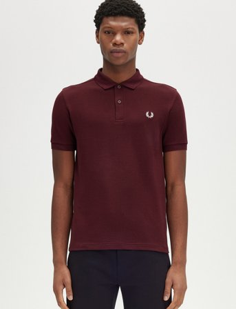 Fred Perry The Fred Perry Shirt - Burgundy - M