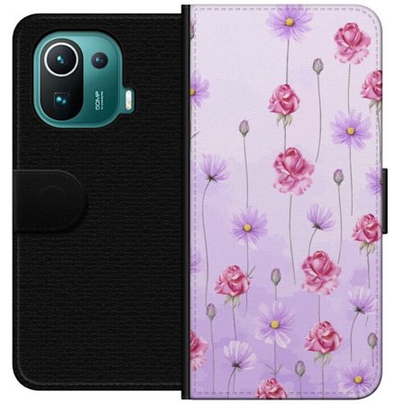 Yhteensopiva Lompakkokotelo Xiaomi Mi 11 Pro Petal Reverie Lilac Mist