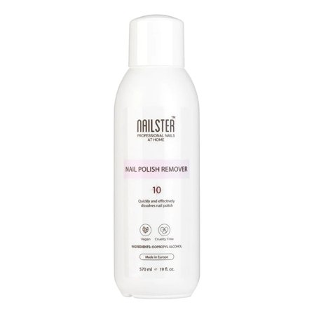 Nailster Remover 10 570 ml, Makeup, Gelénegle, Aftagning