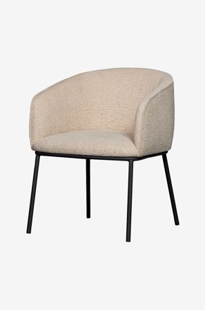 WOOOD - Ruokailutuoli Leon - Beige - Tuolit - - Homeroom