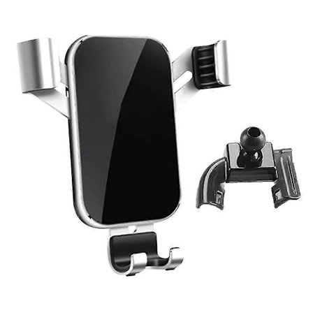 Bil Mobiltelefonhållare Gravity Luftutloppsfäste För Xc40 Silver