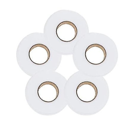 5 Rullaa Silityskestävä Hemming-Teippi, Ei Ompelemista, Kuuma Sula 10mm