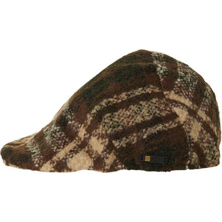 No Excess, Cap check with wool brown Bruin, Heren, Maat:ONE Size