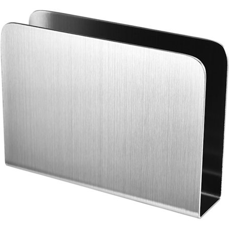 Pystysuora lautasliinateline pöydälle, ruostumattomasta teräksestä valmistettu metalliset lautasliinatelineet keittiön pöytätasoille, 