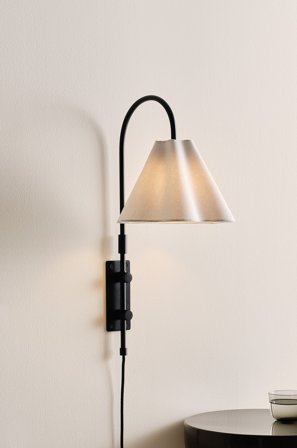 Jotex - FRANCIS vegglampe Greige - Kjøp Vegglamper hos Jotex