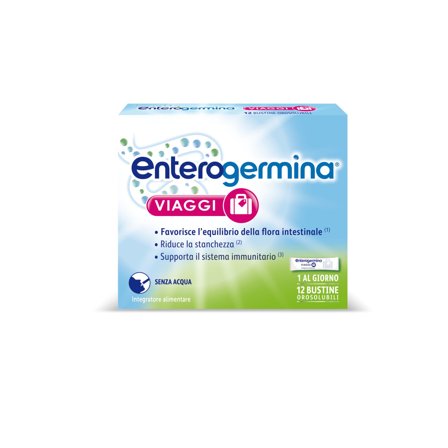 Enterogermina Viaggi Regolarità Intestinale Probiotici Vitamina A