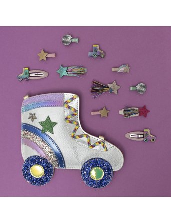 Mimi & Lula Bag With Strap - Rollerskate Dancing Queen - Multi/patterned - ONE SIZE