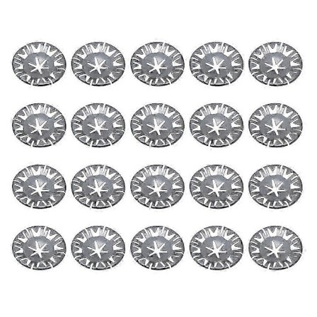 20st/50st Värmesköld Klämmor Ersättning Underrede Värmesköld Metall Värmesköld Klämmor Brickor N90796501 20 st 20 st