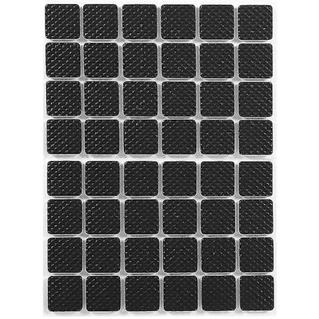 48 stk Antiskli Gummifotputer Klistremer Møbelbeskyttere Selvklebende Filt Ikke-Skli Klips Sofa Klips for Harde Gulvoverflater