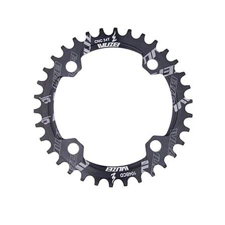 104bcd 32-42t Cykelkæde Klinge Mtb Kædehjul Smalt Bredt Ovalt Rundt Tand