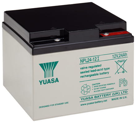 Yuasa NPL24-12I Batteri 12V, 24 Ah, Elfördelning & strömförsörjning