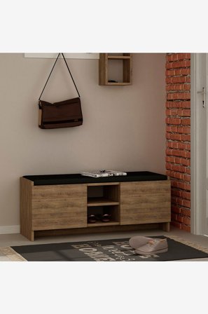 Homitis - Kenkäkaappi Zulla - Ruskea - Kenkäkaapit - - Homeroom