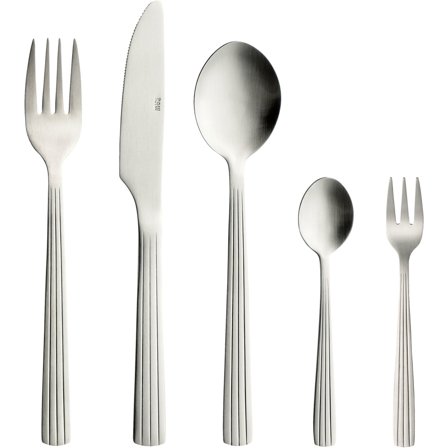Aida Raw bestickset 60 delar, matt stål | Dukning & Servering > Bestick > Bestickset | Bagaren och Kocken