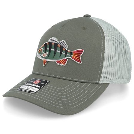 Skillfish - Groen trucker Cap - Perch Applique 112 Split Beetle/Quarry Trucker @ Hatstore
