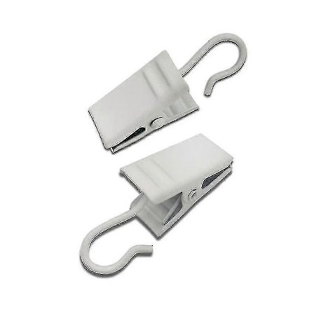 100 metal gardinkrogclips