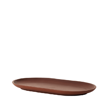 Design House Stockholm Plate Sand Secret Skålar Unisex Röd 20x12x1,5