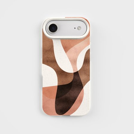 Eco-Friendly PLNTPRTCT Phone Case Teal Blush, Made with Plants, iPhone 14 Pro Max