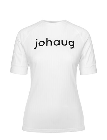 Rib Tech Tee White Johaug