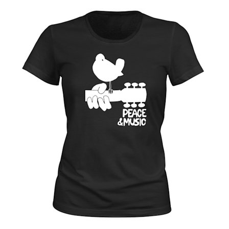 Peace Music - T-SHIRT - DAM