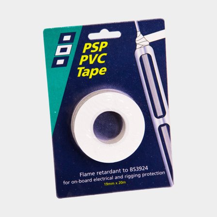Rigging tapes PSP PVC Tape, 19 mm x 20 meter, wit