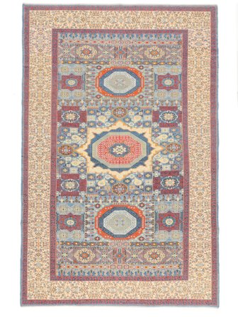 Medalionowy Kilim Suzani Dywan 198X299 Wełna