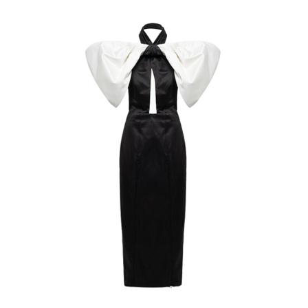 Rotate Birger Christensen Dress , Zwart , Dames , Maat: M Maxi jurken
